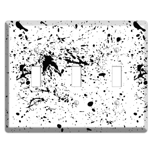 Ink Splash 4 3 Toggle Wallplate