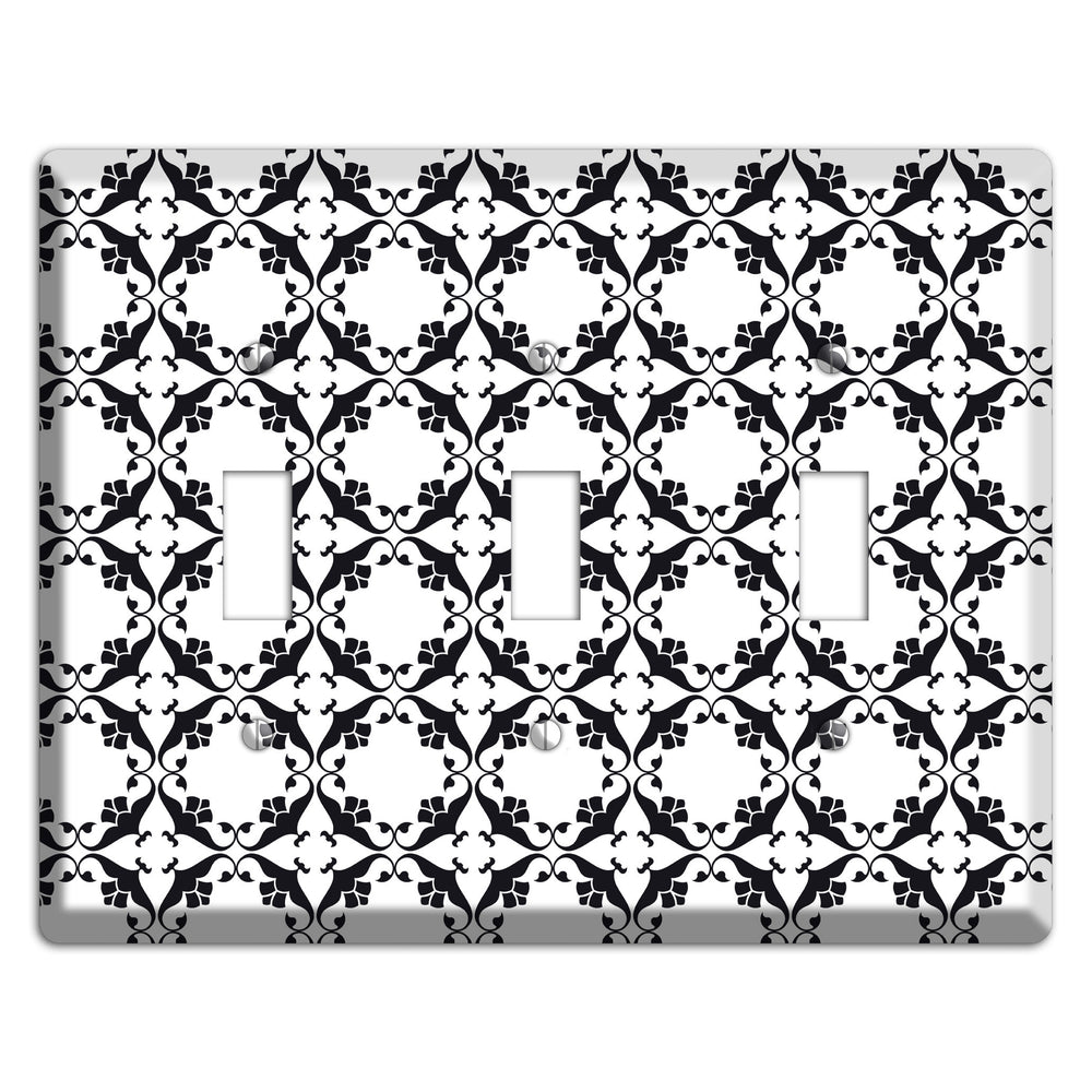 Moroccan 12 3 Toggle Wallplate