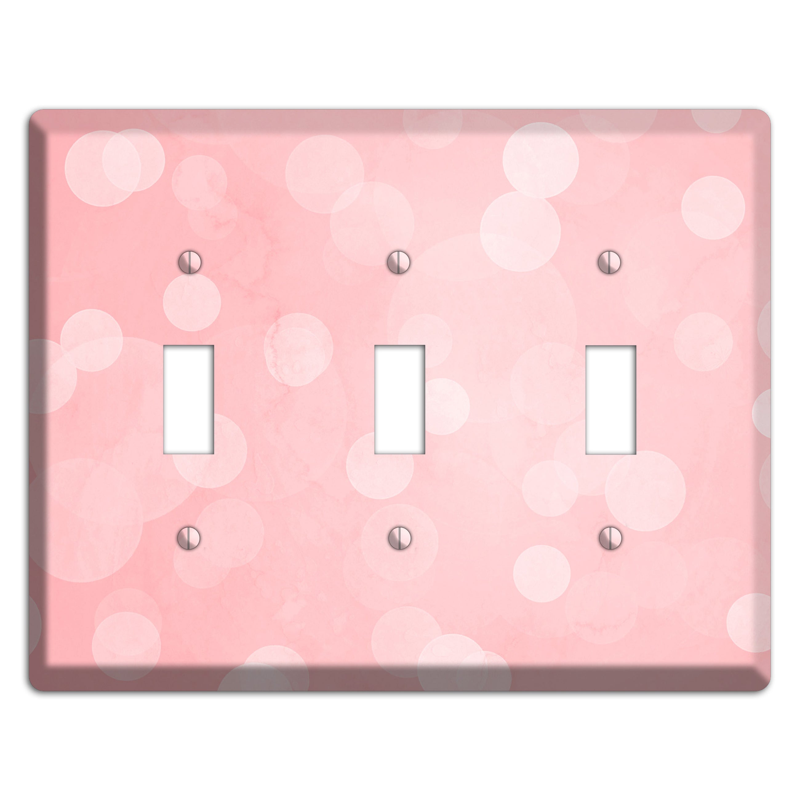 Supernova Soft Coral 3 Toggle Wallplate