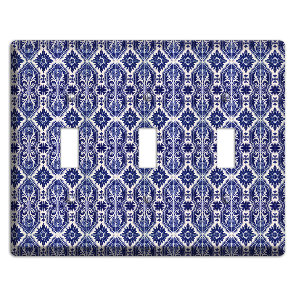 Tavira Tiles 8 3 Toggle Wallplate