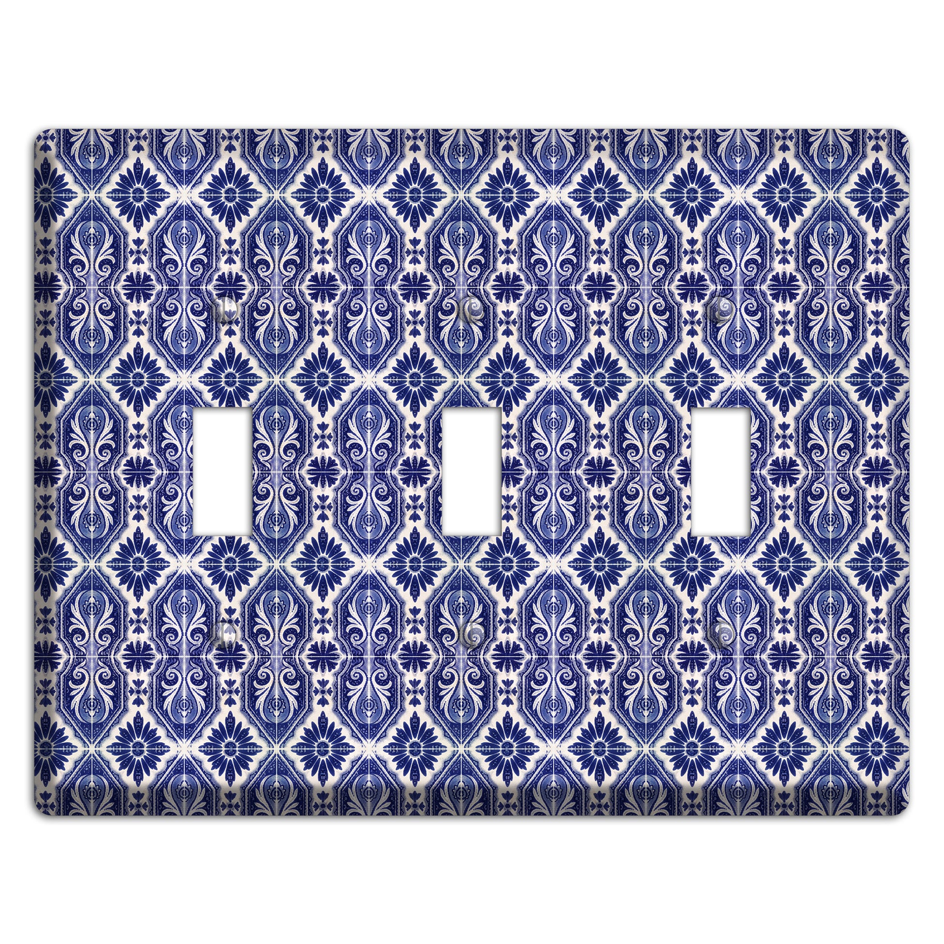 Tavira Tiles 8 3 Toggle Wallplate