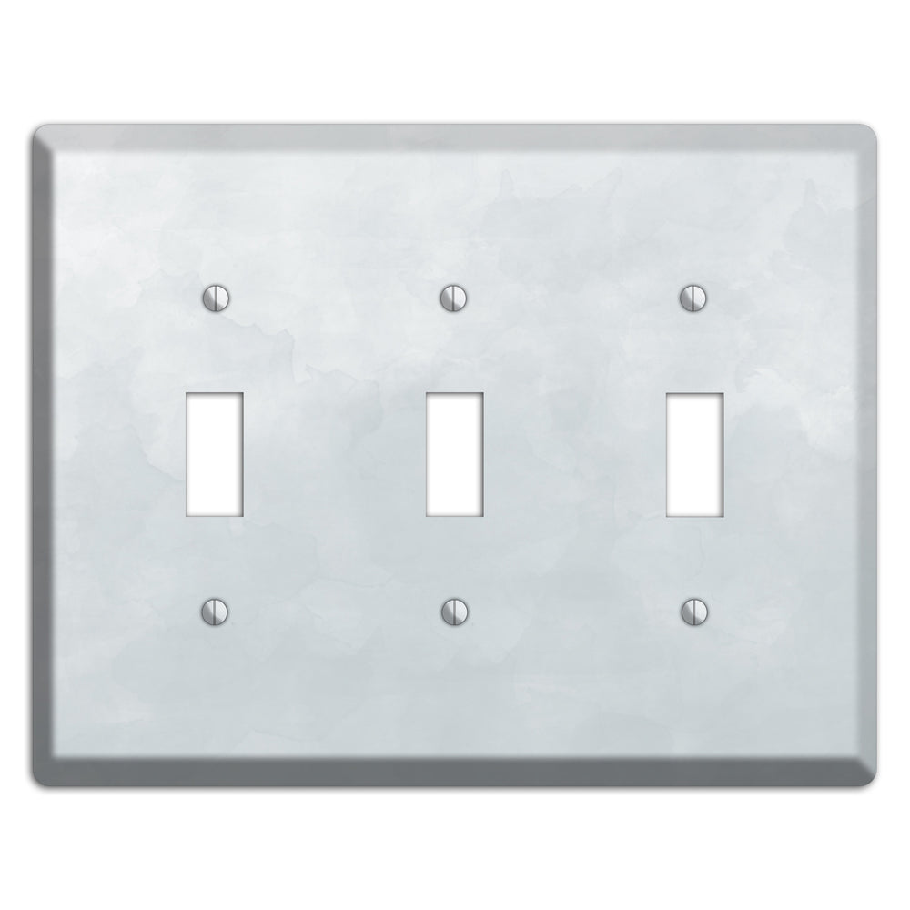 Gray Ombre 3 Toggle Wallplate